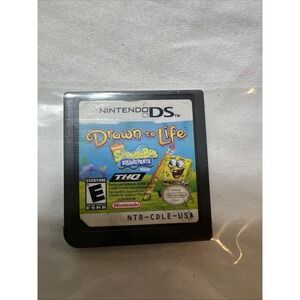 Drawn to Life SpongeBob SquarePants  (Nintendo DS, 2008) Game Only